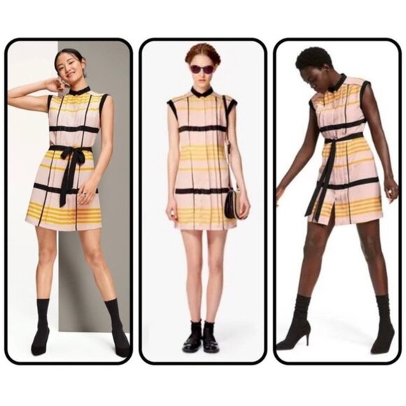 Jason Wu for Target Striped Pleated Button Up Dress - Picture 9 of 9